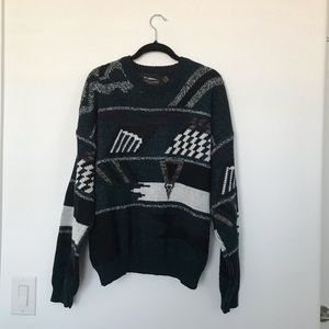 VINTAGE Expressions 90s Knotted Sweater